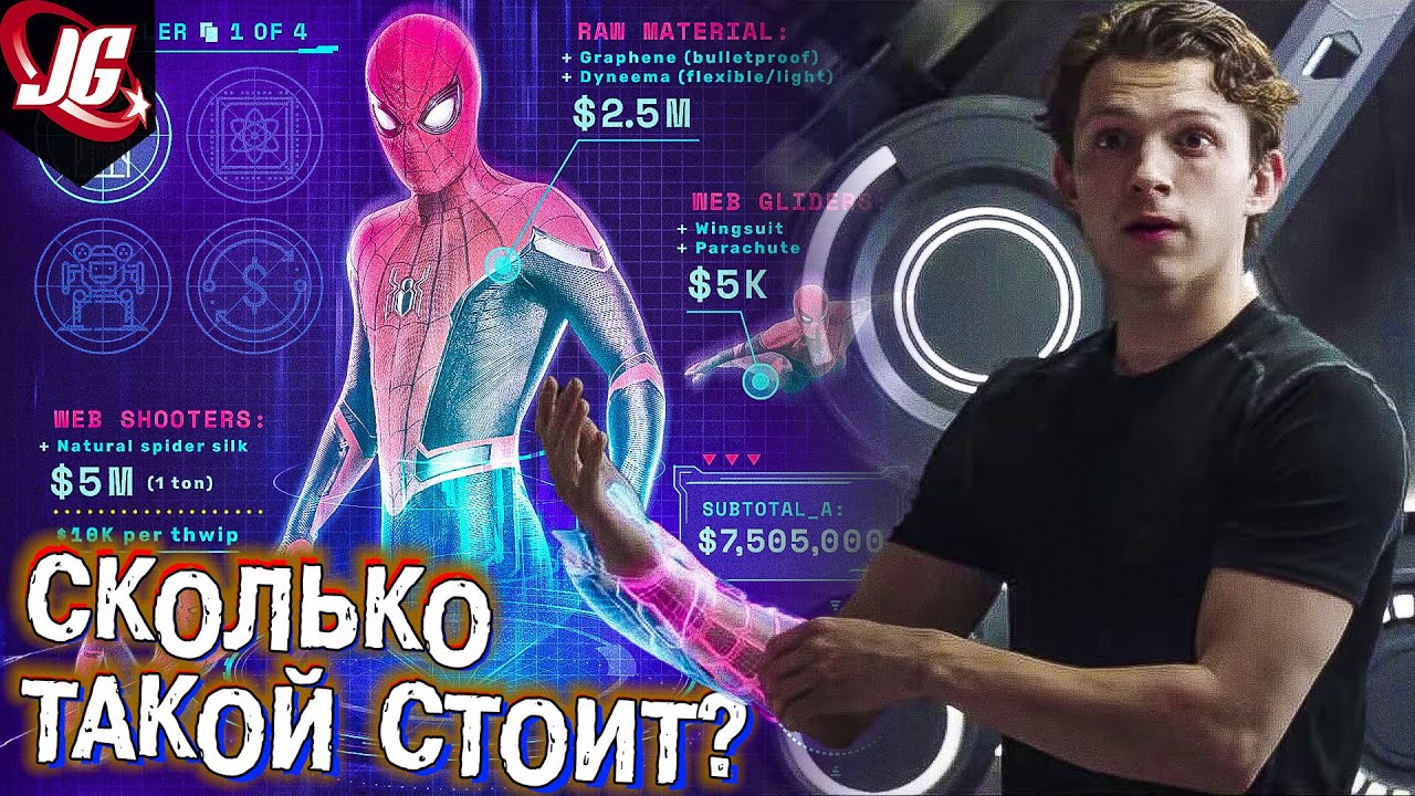 Сколько стоит костюм Человека-Паука? - YouTube
