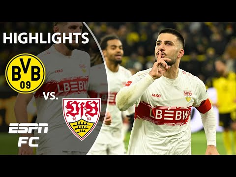 😱 HAT TRICK HERO 😱 Borussia Dortmund vs. VfB Stuttgart | Bundesliga Highlights | ESPN FC