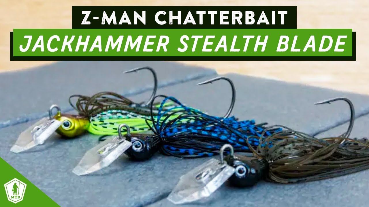 Breaking Down the Z-Man Chatterbait JackHammer Stealth Blade! 