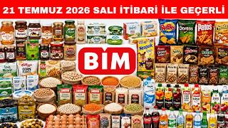 BİM 21 TEMMUZ 2026 SALI KATALOĞU | BAKLİYAT | KAHVALTILIK | SOSLAR | İÇECEKLER | ATIŞTIRMALIKLAR