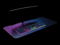 Rampage BLITZ RGB XL (MP-24) Siyah 300*800*3mm RGB Ledli Gaming Mouse Pad