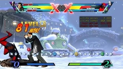 UMvC3 Ironman into Frank lvl 5 sideswitch DHC combo 2 ft Dante