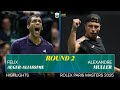Felix Auger-Aliassime vs Alexandre Muller | Exciting R2 Highlights at Rolex Paris Masters 🎾