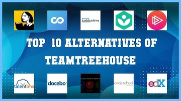 Teamtreehouse | Top 31 Alternatives of Teamtreehouse