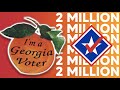 Georgia Senate Runoff Turnout Hits 2 Million