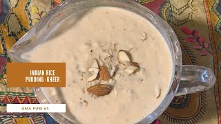 Indian Rice Pudding (Kheer)
