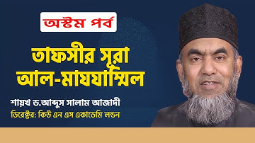 আল-মুযযাম্মিল | Al-Muzzammil | سورة المزمل | Dr. Abdus Salam Azadi | QnS London | QnS। Episode 8