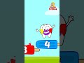 Fun Counting 1-7 with Brush Your Teeth | Learn To Count Numbers | Kids Songs #shorts