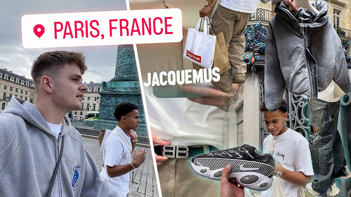 ICH BIN SAUER🤬 XXL Paris Shopping Vlog mit Joshi🛍️🇫🇷 (Tag 1) | Jan