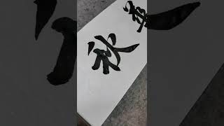 Chinesecalligraphy #汉字之美 #硬笔书法应该这样写 #calligraphy