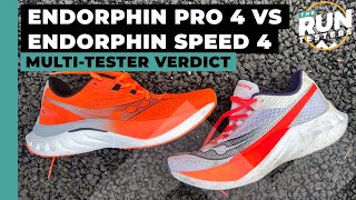 Saucony Endorphin Speed 4 vs Saucony Endorphin Pro 4: Which Endorphin will suit you best?