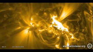 M1-Class Solar Flare Due August 4th 2011 closer