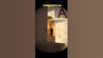 Connector Flash From Under On Mirage CS2 #shorts