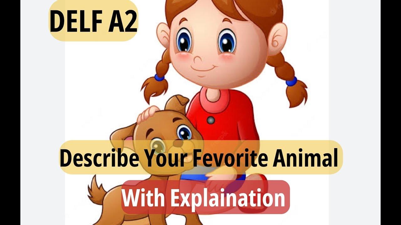 How to describe My pet dog in french? [ delf A2] [La production orale