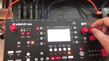 iPad midi USB host / Midibridge app Octatrack + Launch Control XL