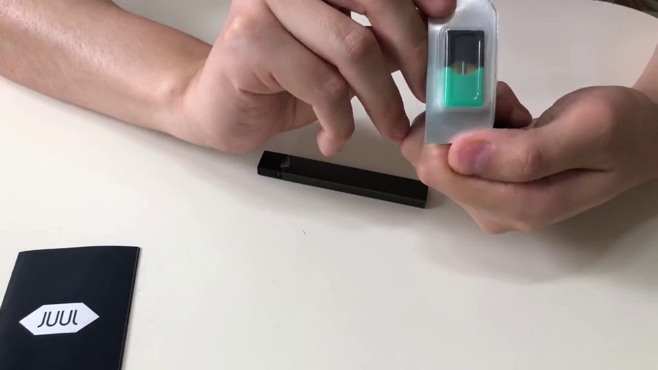 전자담배 줄(Juul) pod 교체(리필)방법 (Electronic cigarette 'Juul' pod replace