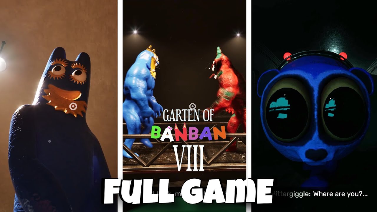 Garten of Banban 8 - FULL GAME Walkthrough (No Commentary)