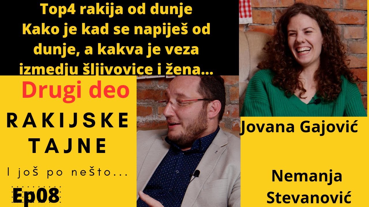 Kako smo izabrali najbolje 4 rakija od dunje?Jovana i Nemanja, pijemo dunje a pričamo o šljivovicama