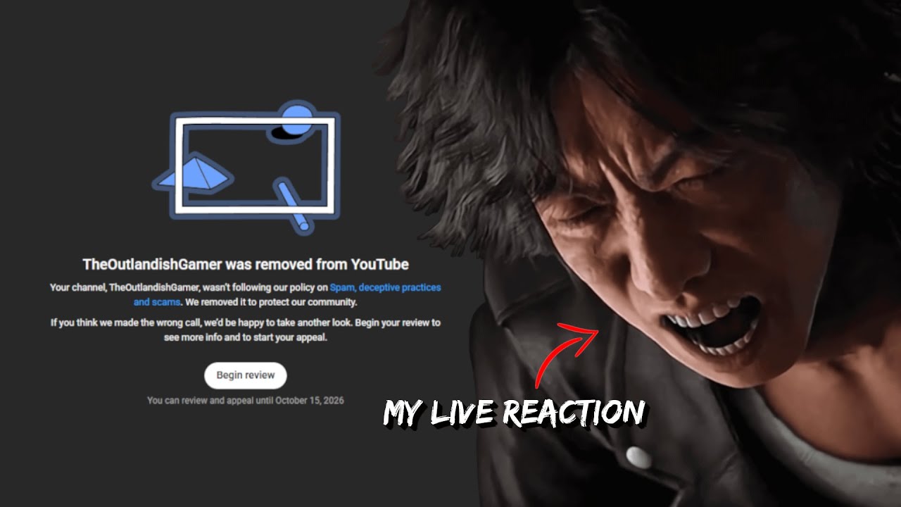 My Channel got Taken Down! | Here's how I got it back - YouTube