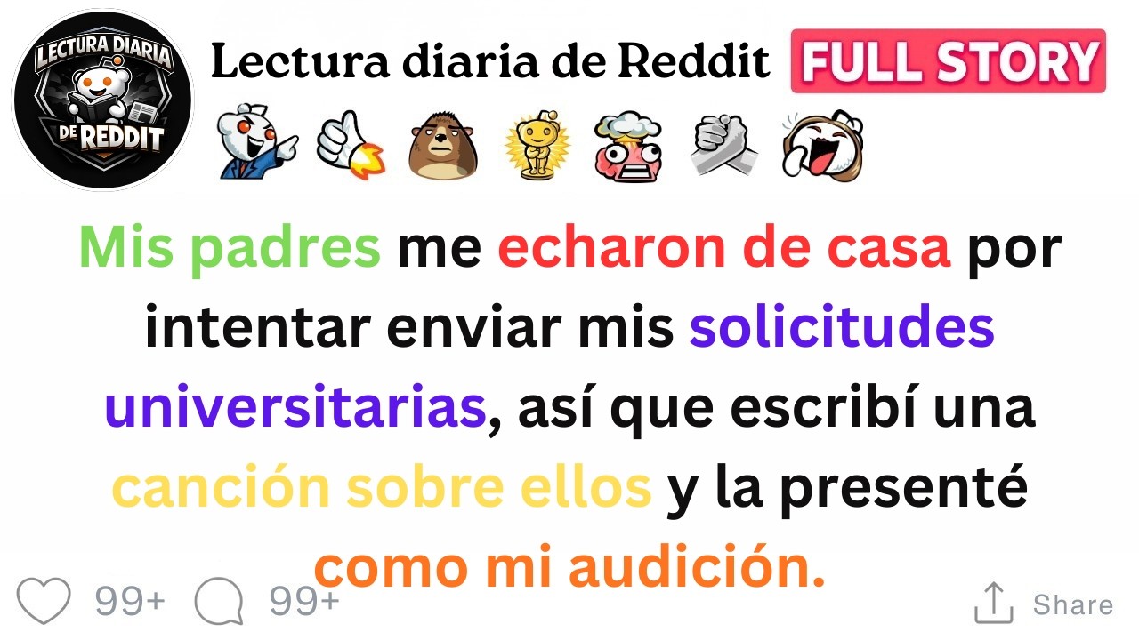 Mis padres me echaron de casa por intentar enviar mis solicitudes universitarias...