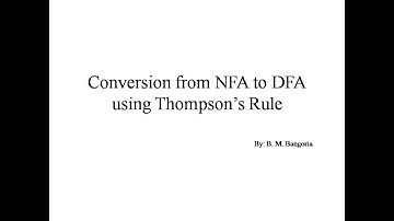 NFA-DFA Example-2