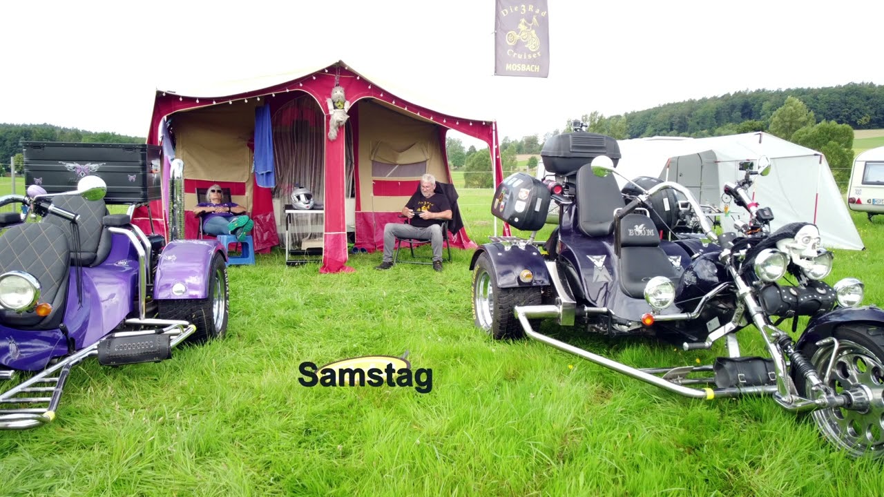 Triketreffen Dreirad Fahrer Thalau 2023