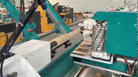 Multi-function Wood CNC Turning, milling planing Lathe Machine with 400mm Diameter 2500mm Length