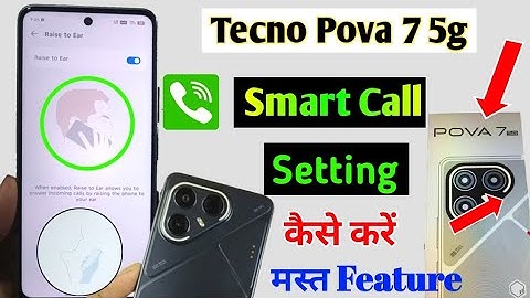 Tecno Pova 7 5g Smart Call Setting/ Smart Calling Amazing Features In Tecno Pova 7