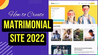How to Make a Matrimonial Website like Shaadi.com with WordPress &amp; PremiumPress Dating Theme 2022