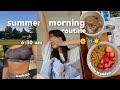 6:30 AM PRODUCTIVE SUMMER MORNING ROUTINE! healthy habits for your morning :)