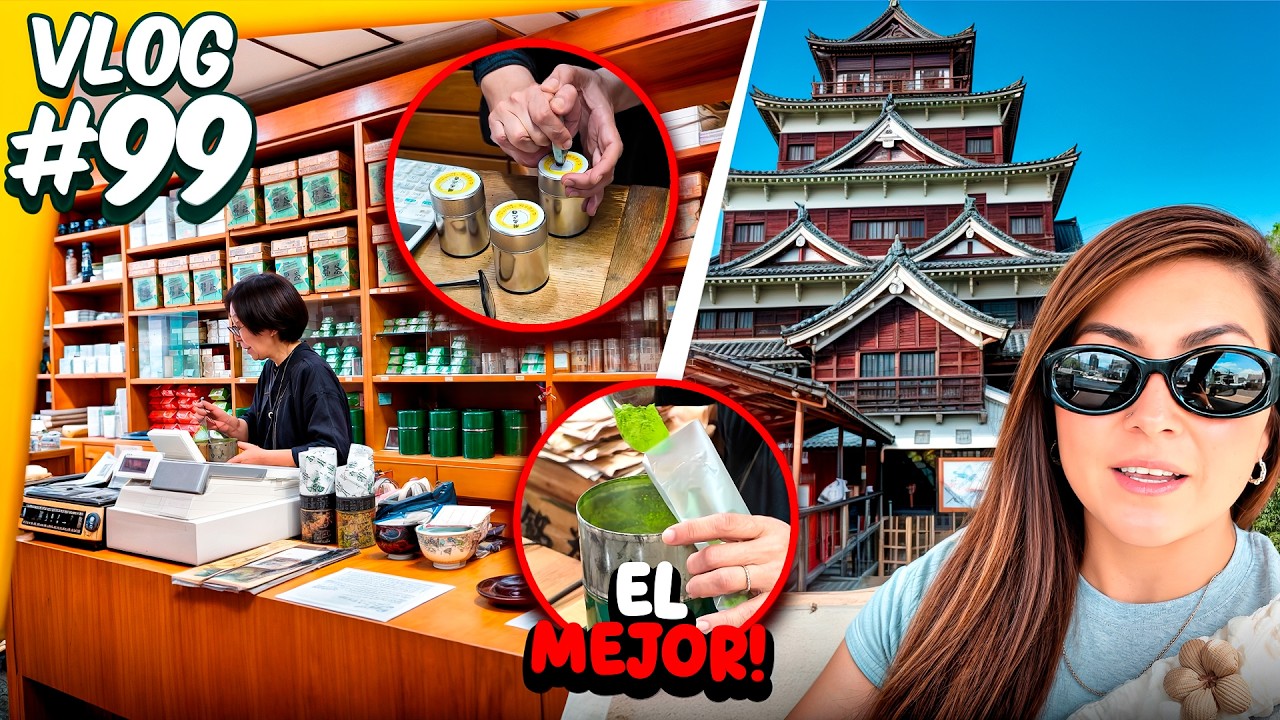 Probamos un MATCHA con siglos de historia y terminamos en el Castillo de Hiroshima