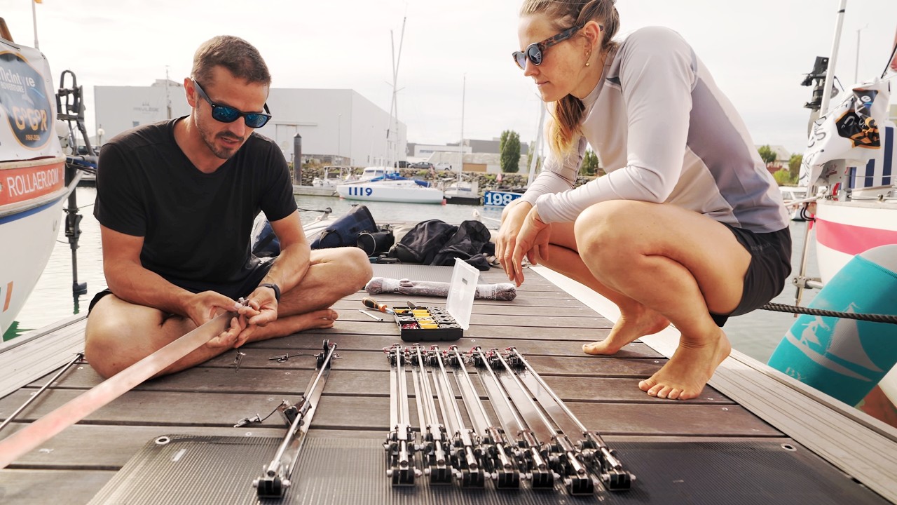 ⁣4 Hours to Rig Solar for an 8-Month Solo Circumnavigation