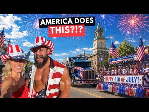 British Couple Experiences America’s Biggest 4th of July!