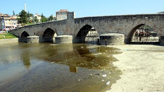 770 yıllık Selçuklu eseri köprüde restorasyon çalışması