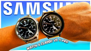 Galaxy Watch 6 Classic vs Watch 5 Pro: The Ultimate Battle!
