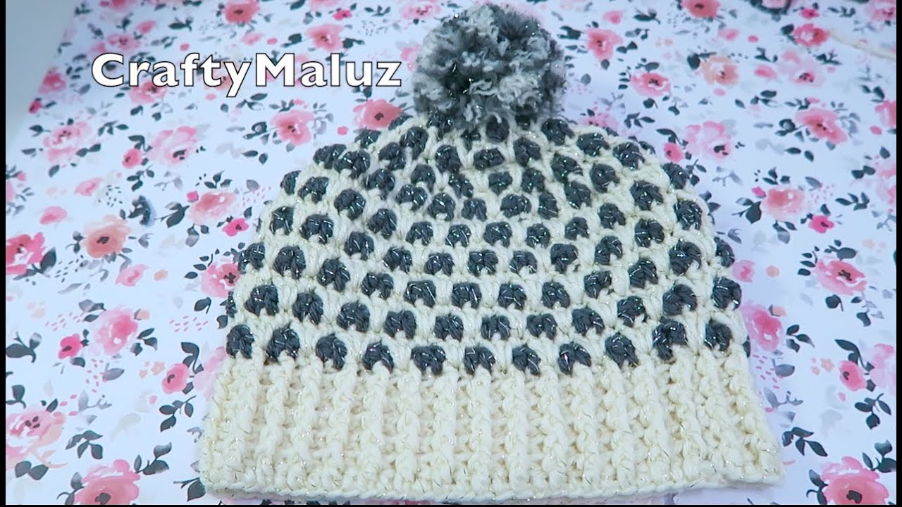 CROCHET TUTORIAL : Gorro a Crochet muy Fácil | gorro tejido para Dama ...
