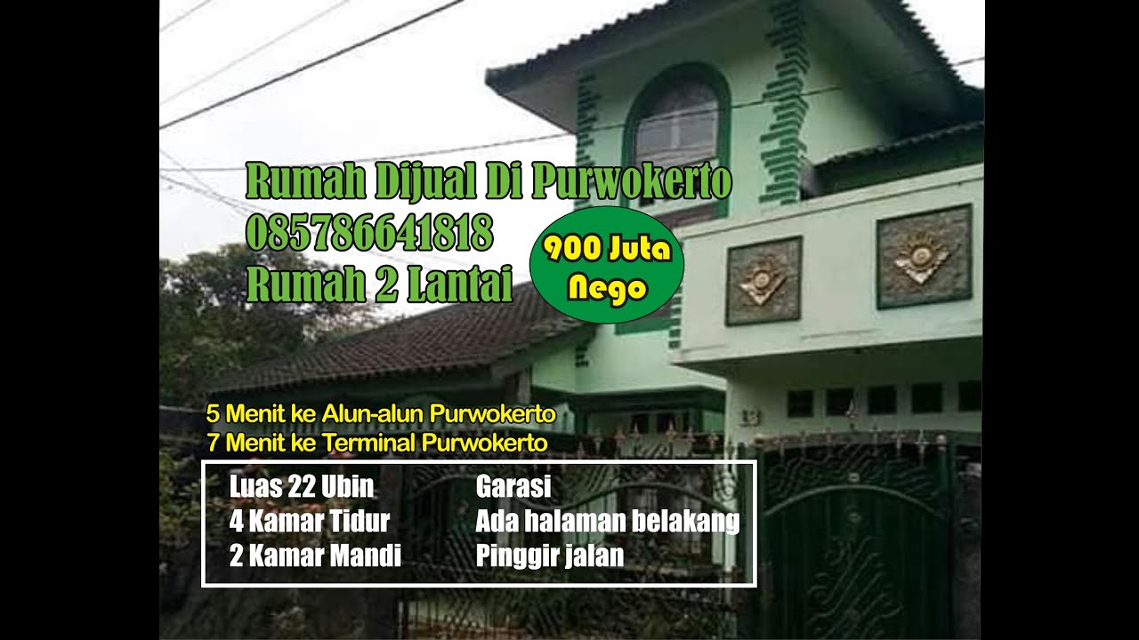 Jual Tanah Purwokerto