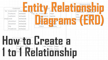 How to Create a One to One Relationship in an ERD