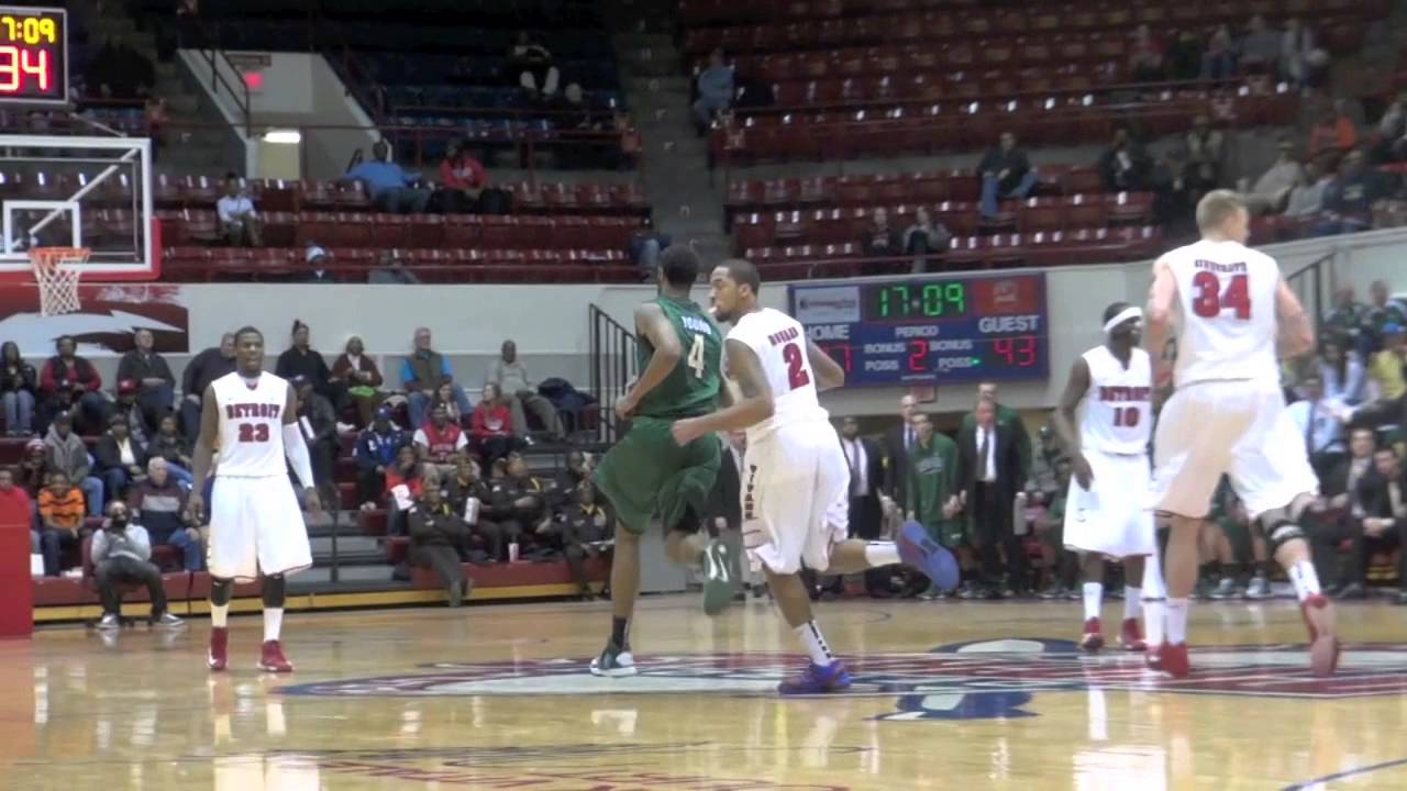 University of Detroit Mercy Titans 2nd half highlights vs Wright State