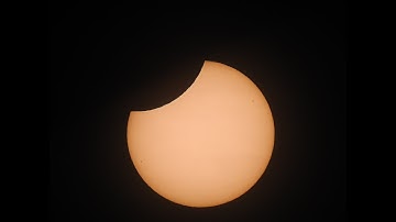Partial Solar Eclipse 25th October 2022 🌞