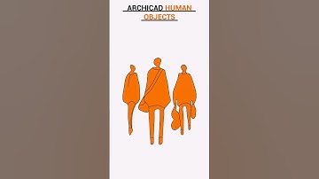 ArchiCAD 2D Human Objects Pack #archicad #architecture #design #architect #tutorial
