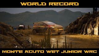 EA Sports WRC | World Record | Time Trial | Sardegna Stage 12 Monte Acuto Wet | Junior WRC