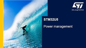 STM32U5 OLT - System: Power management