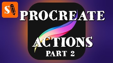 Procreate Video Manual - Actions - Share
