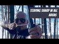 Kukri/Tracker Knife Throwing, Sneak Archery, Shepherd Slinging & the Shooting Range