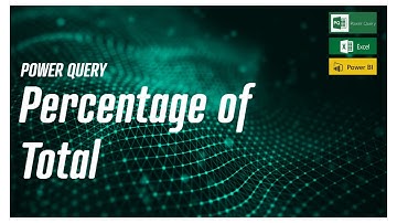 Power Query - Percentage of Total!