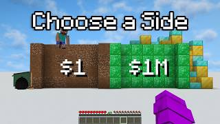 Minecraft Pick a Side...