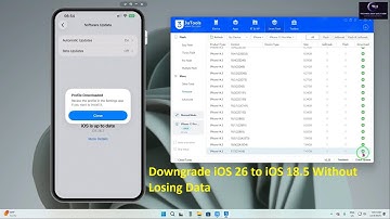 ⚙️Officiële manier om iOS 26 te downgraden naar iOS 18.5 zonder dataverlies (stap-voor-stap handl...