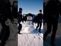 Snowman gets arrested