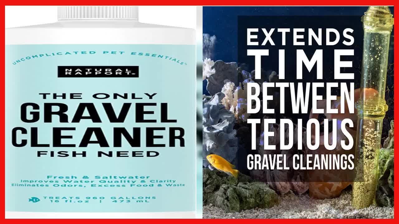Natural Rapport Aquarium Gravel Cleaner The Only Gravel Cleaner Fish